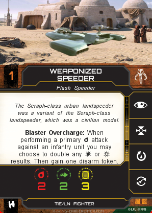 https://x-wing-cardcreator.com/img/published/Weaponized Speeder_OOster_0.png